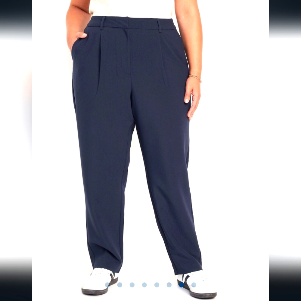 Old Navy trouser pant navy blue 14 Tall